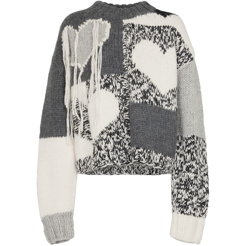 Joseph Intarsia wool-blend sweater