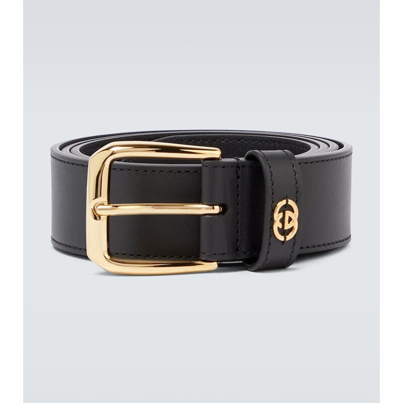 Gucci Interlocking G leather belt