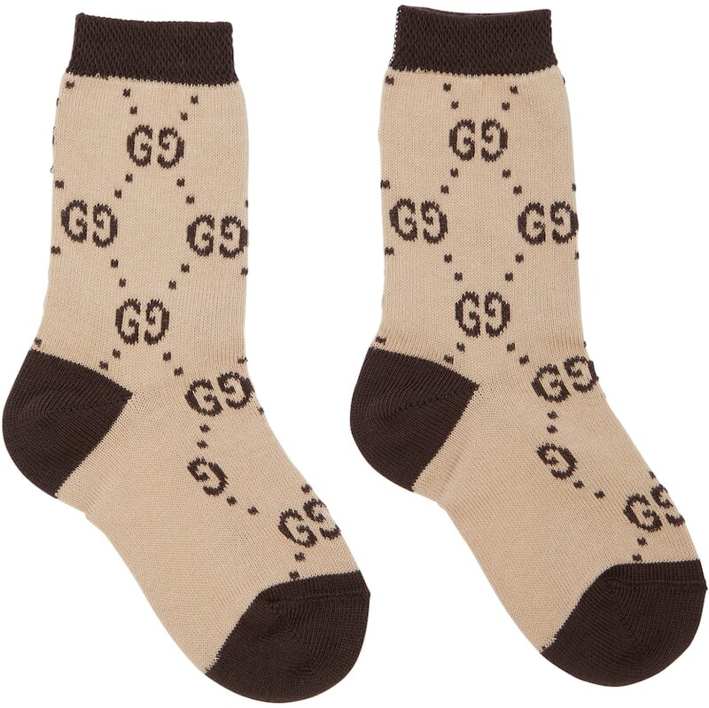 Gucci Kids Baby GG cotton-blend socks