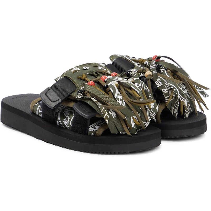 Alanui x Suicoke fringed sandals