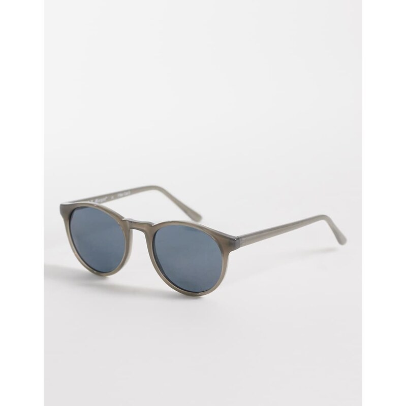AJ Morgan grad school round sunglasses in grey