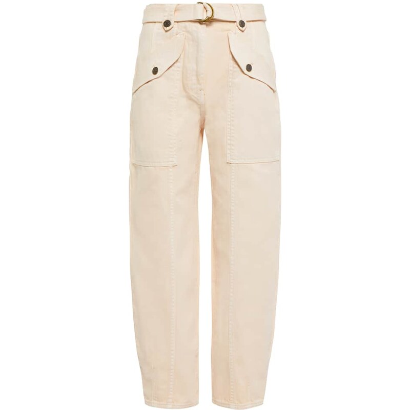 Ulla Johnson Waverly belted high-rise jeans