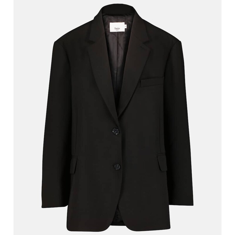 The Frankie Shop Bea twill blazer