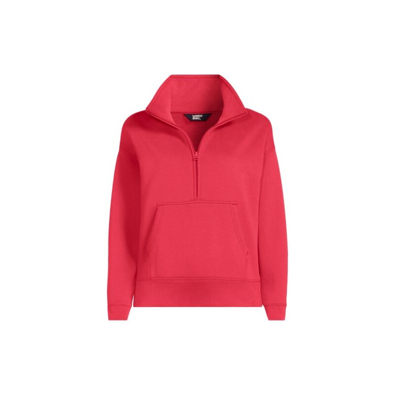 Serious Sweats Quarter Zip Sweatshirt, Women, size: 24-26, plus, 115261432