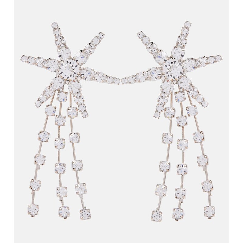 Jennifer Behr Comet crystal-embellished earrings