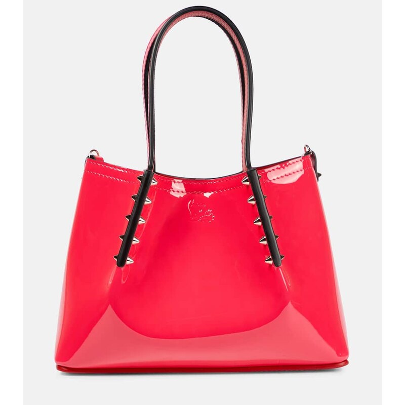 Christian Louboutin Cabarock Mini patent leather tote