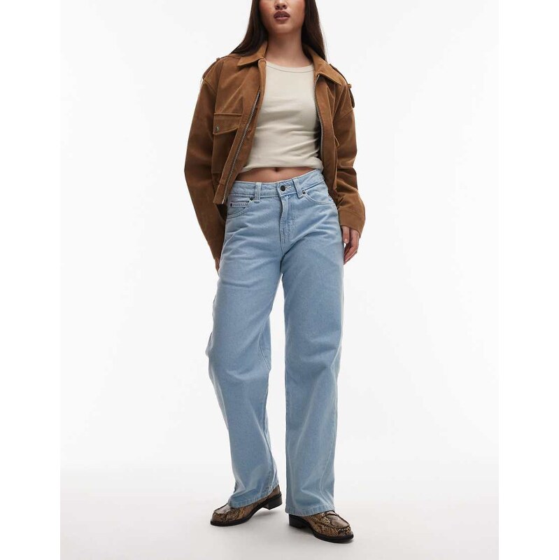 Dickies loose straight fit jeans in vintage aged blue 113268722