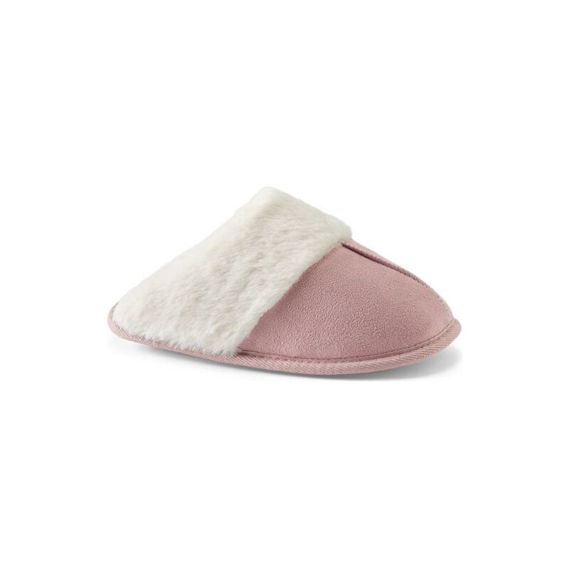 Faux Suede Mule Slipper, Women, size: 36 - 37, regular, Pink, 115261928