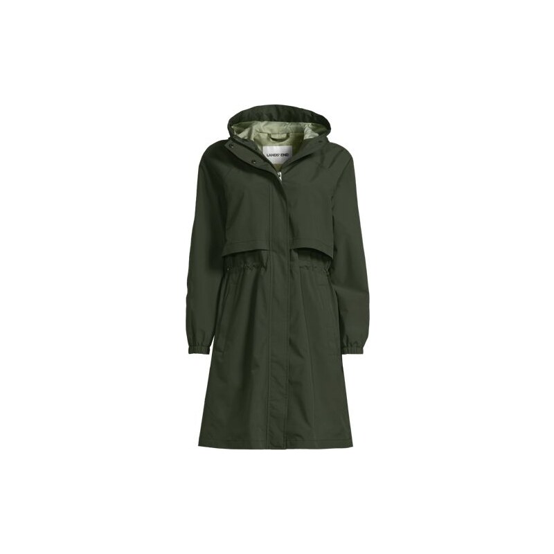 Squall Waterproof Packable Long Raincoat, Women, size: 2X, plus,