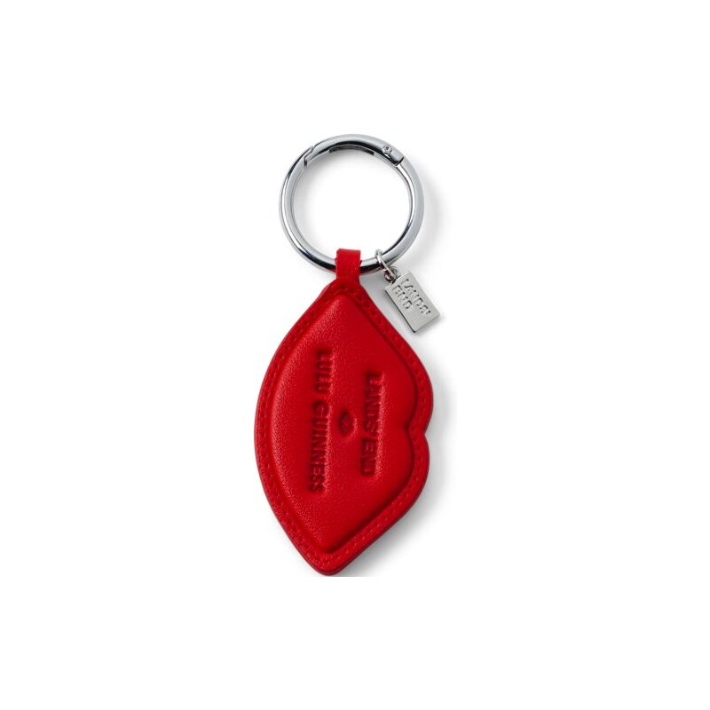 Lands End x Lulu Guinness Lip Bag Charm, Women, size: one size, 115261896