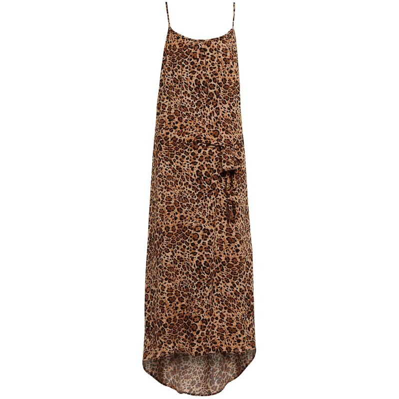 Melissa Odabash Melissa cheetah-print midi slip dress