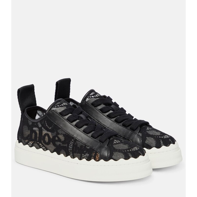 Chloe ChloÃ Lauren lace sneakers