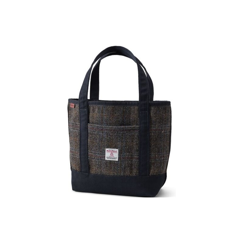 Harris Tweed Medium Open Top Tote, Men, size: one size, regular, Brown 115200068