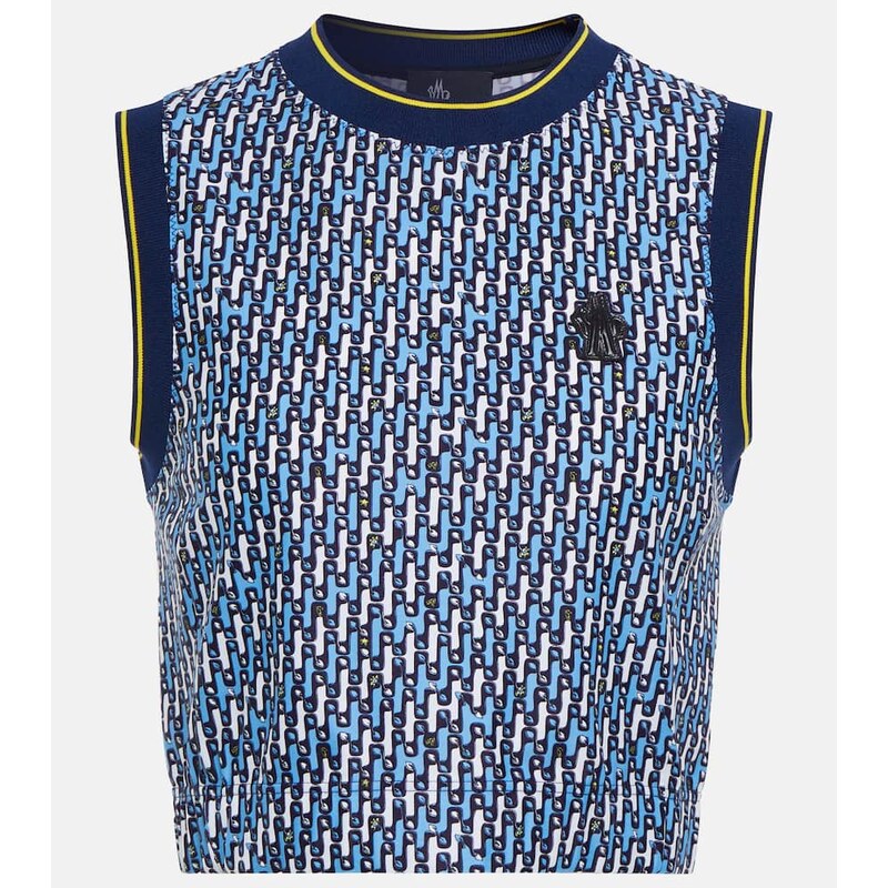 Moncler Grenoble Printed top