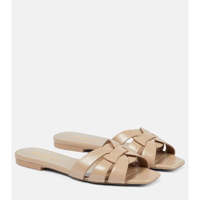 Saint Laurent Tribute Nu Pieds 05 leather sandals