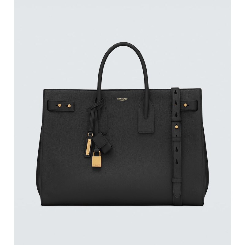 Saint Laurent Sac De Jour Thin Large leather tote bag