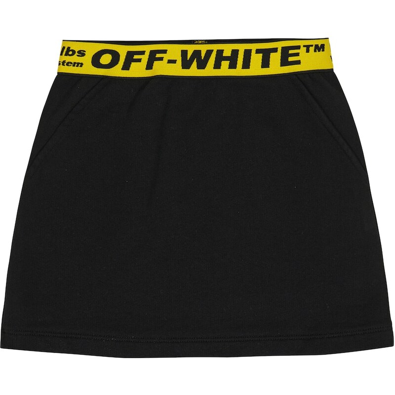 Off-White Kids Cotton jersey skirt