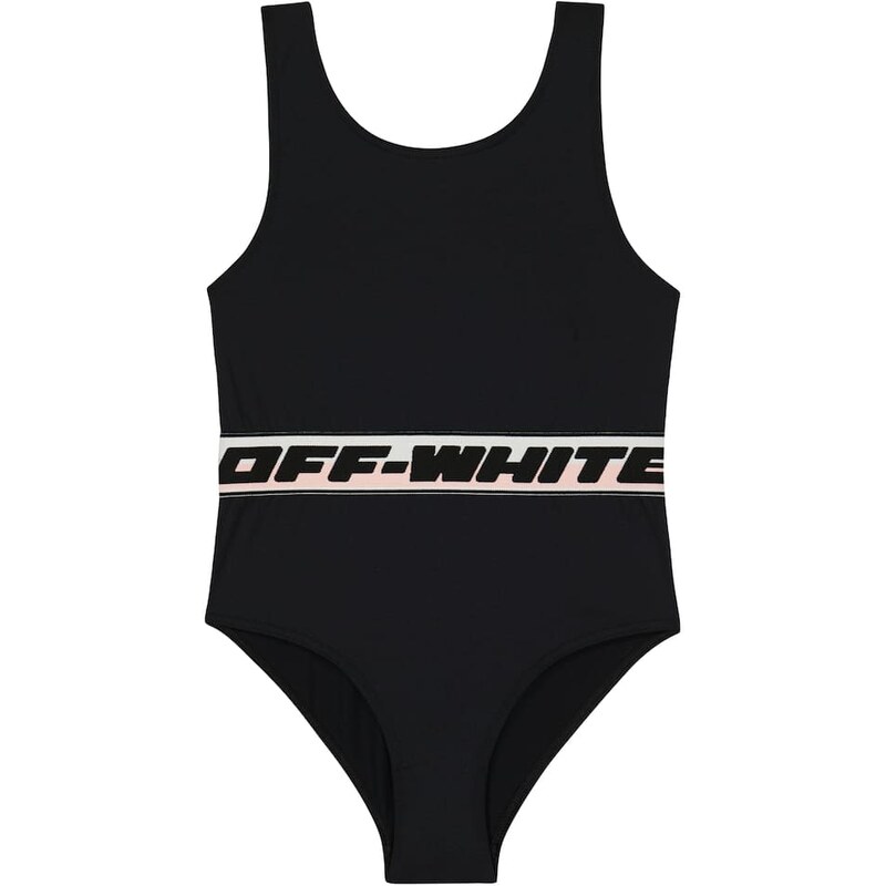 Off-White Kids Logo swimsuit