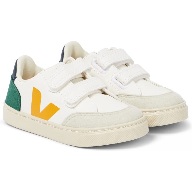 Veja Kids V-12 leather sneakers
