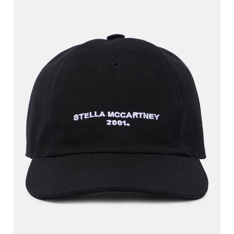 Stella McCartney Embroidered logo baseball cap