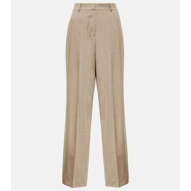 The Frankie Shop Gelso high-rise wide-leg pants