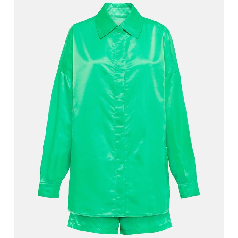 The Frankie Shop Perla shirt jacket and shorts set