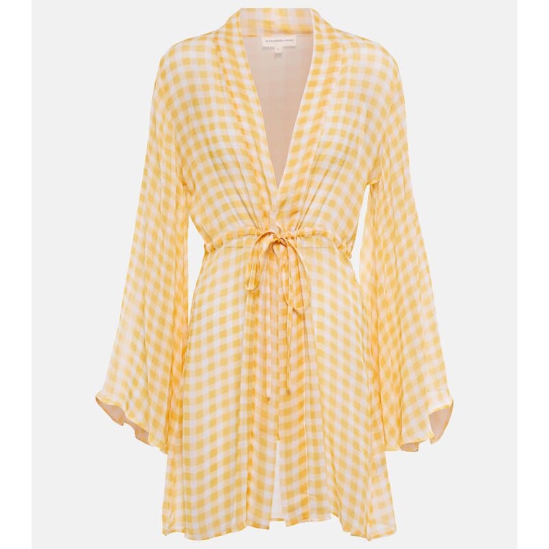 Alexandra Miro Checked minidress