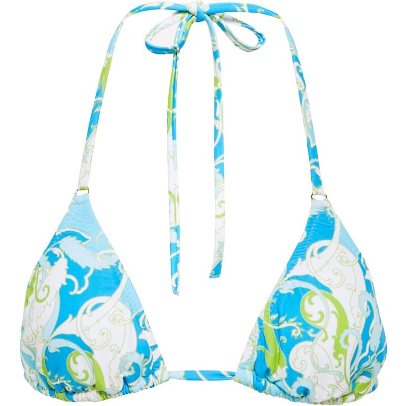 Melissa Odabash Portugal printed bikini top
