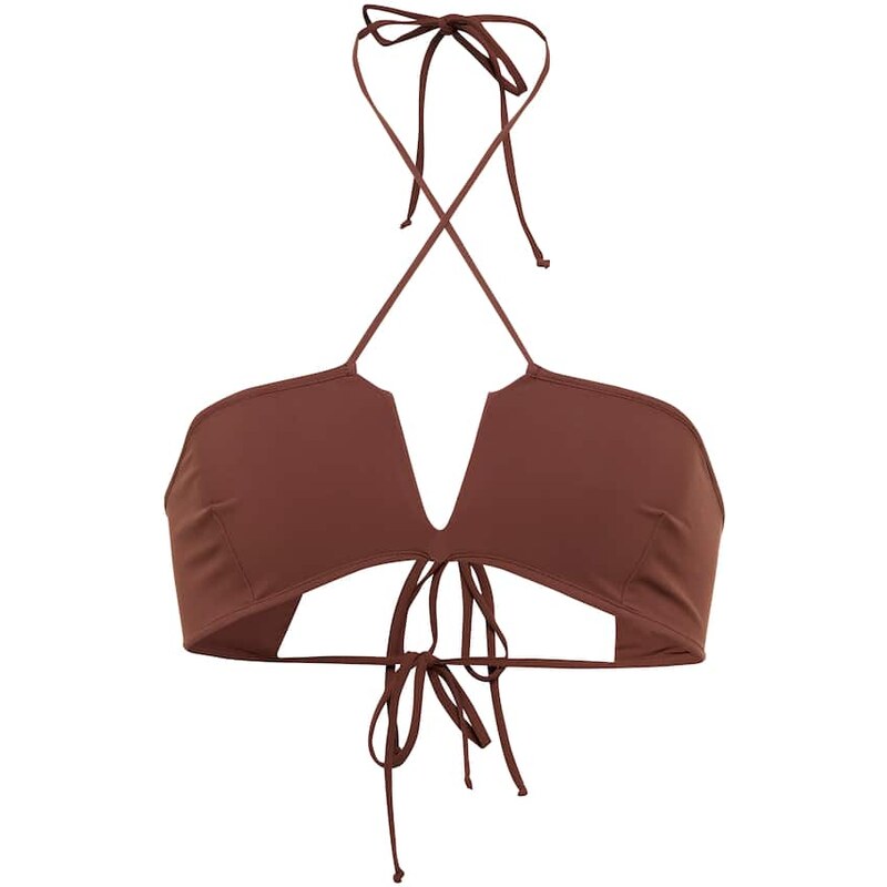 Nensi Dojaka Halterneck bikini top