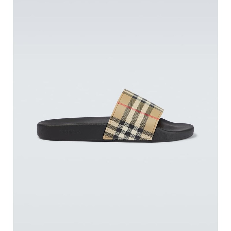 Burberry Vintage checked slides