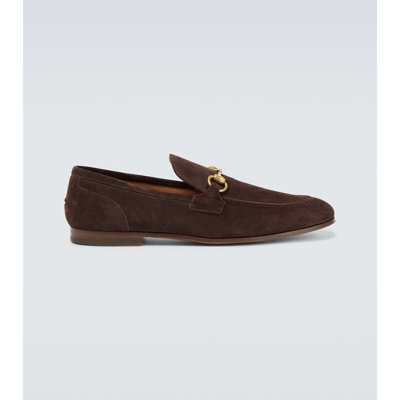 Gucci Jordaan suede loafers