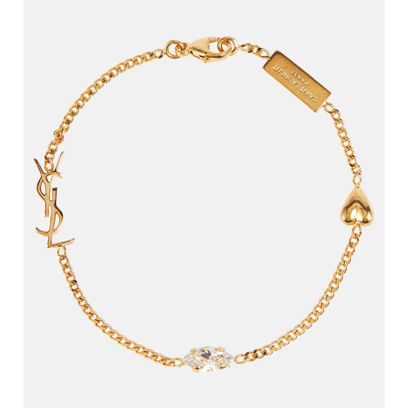 Saint Laurent Opyum Heart charm bracelet