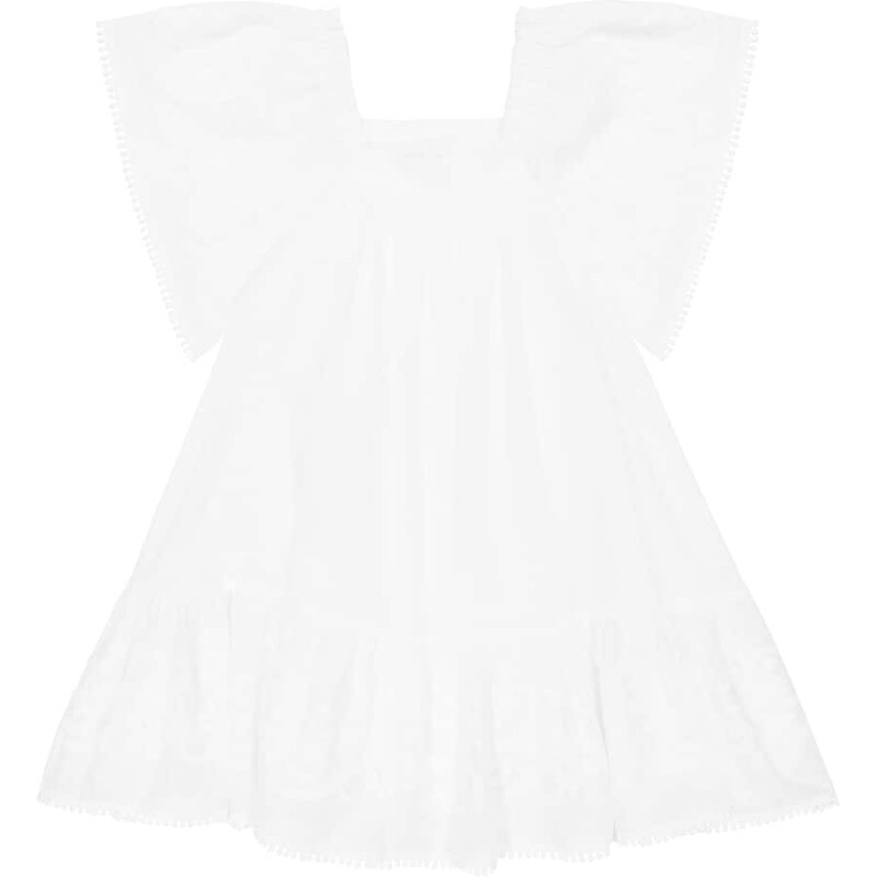 Zimmermann Kids Anneke embroidered cotton dress