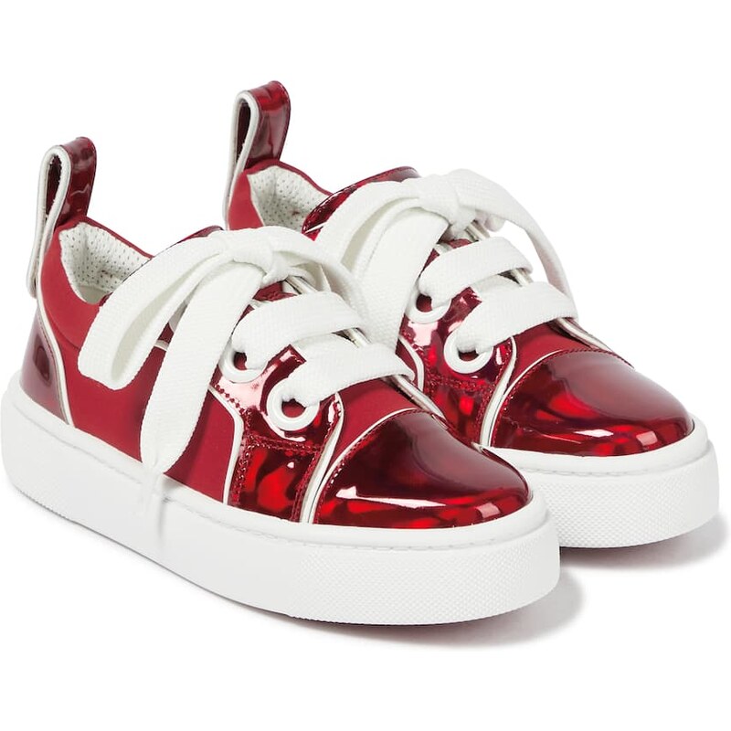 Christian Louboutin Kids Toy Toy metallic sneakers
