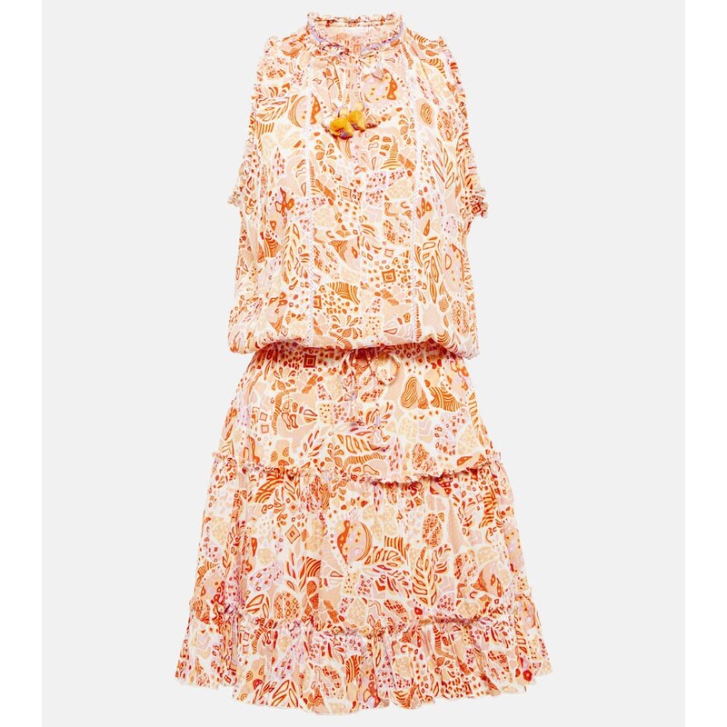 Poupette St Barth Clara printed minidress