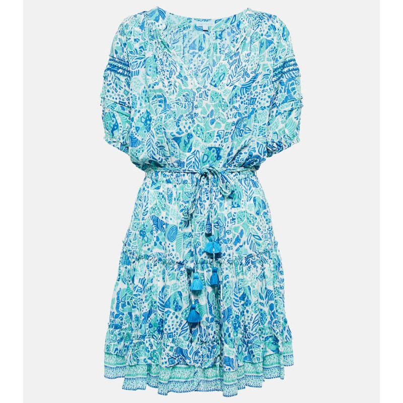 Poupette St Barth Bona printed minidress