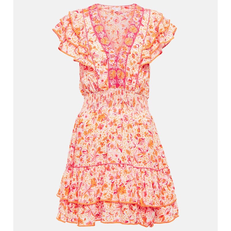 Poupette St Barth Camila floral minidress
