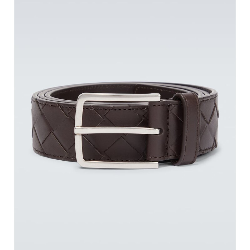 Bottega Veneta Intreccio leather belt