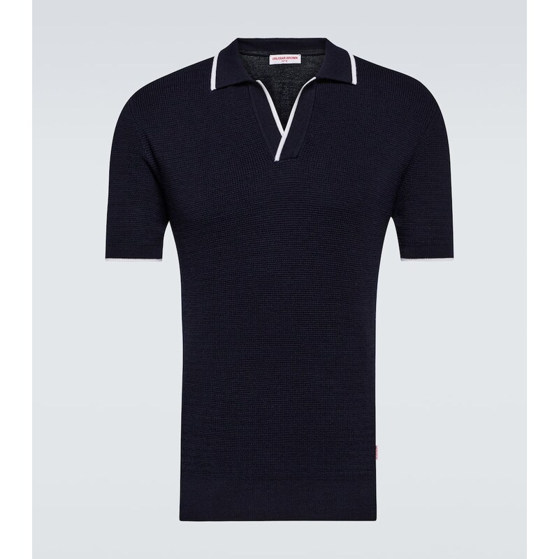Orlebar Brown Horton wool polo shirt