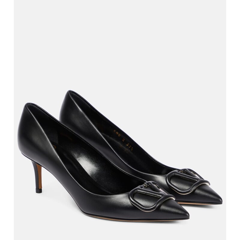 Valentino Garavani VLogo leather pumps