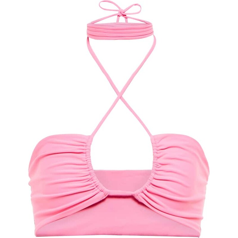 Magda Butrym Halterneck bikini top