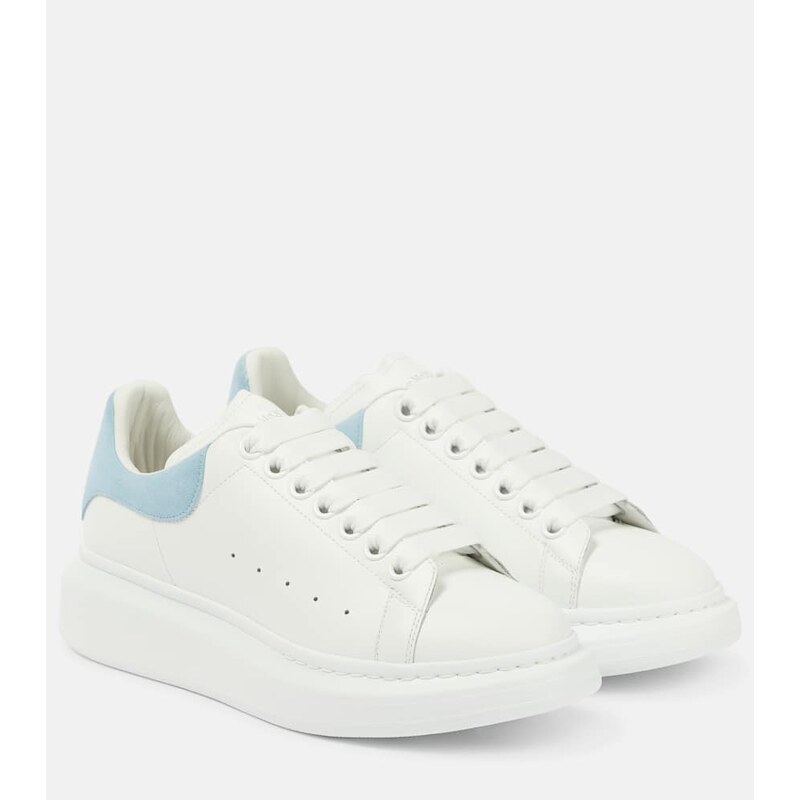 McQueen Oversized leather sneakers