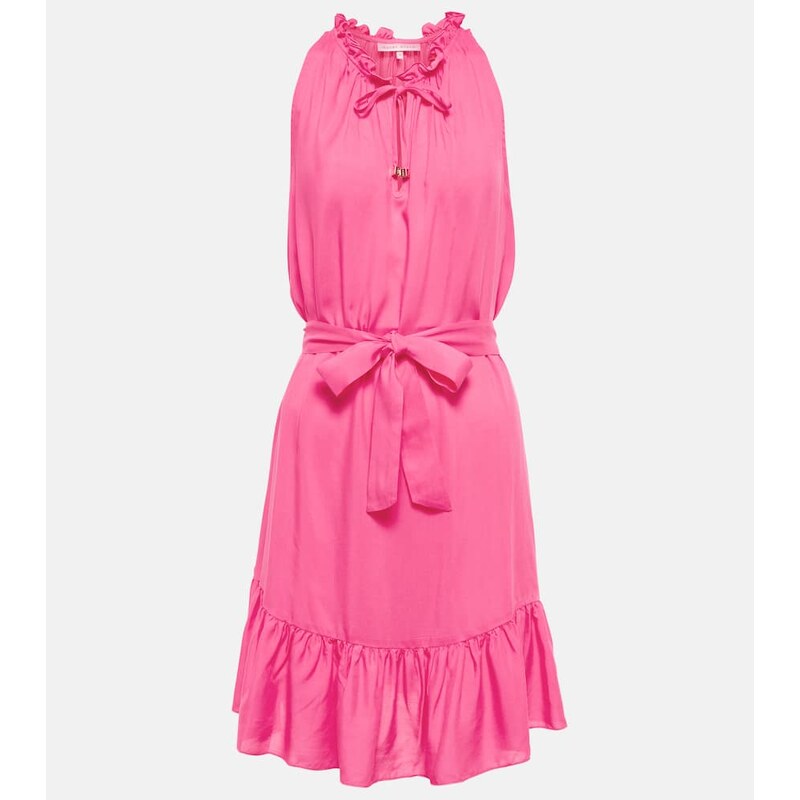 Heidi Klein Self-tie ruffled minidress