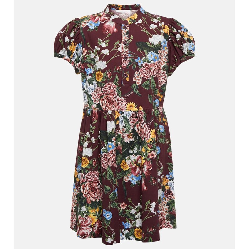 See By Chloé Floral cotton minidress