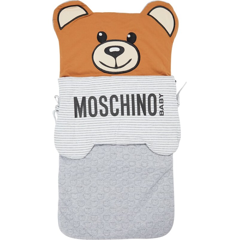 Moschino Kids Baby Teddy Bear sleeping bag