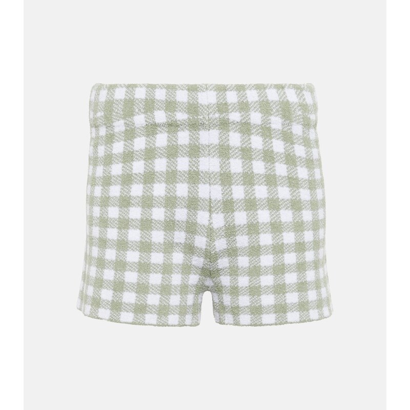 Altuzarra Ran checked shorts