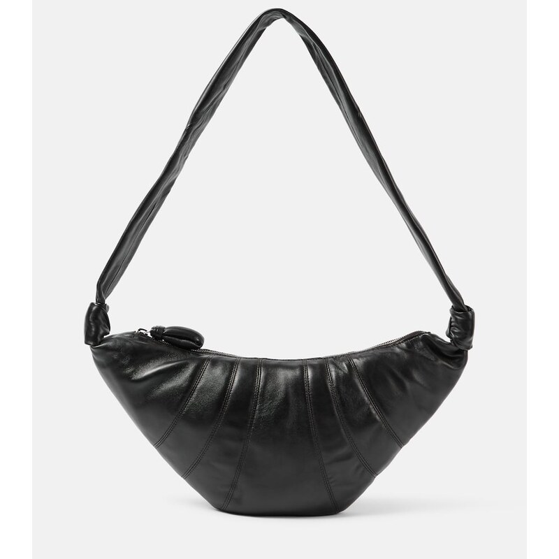 Lemaire Croissant leather shoulder bag
