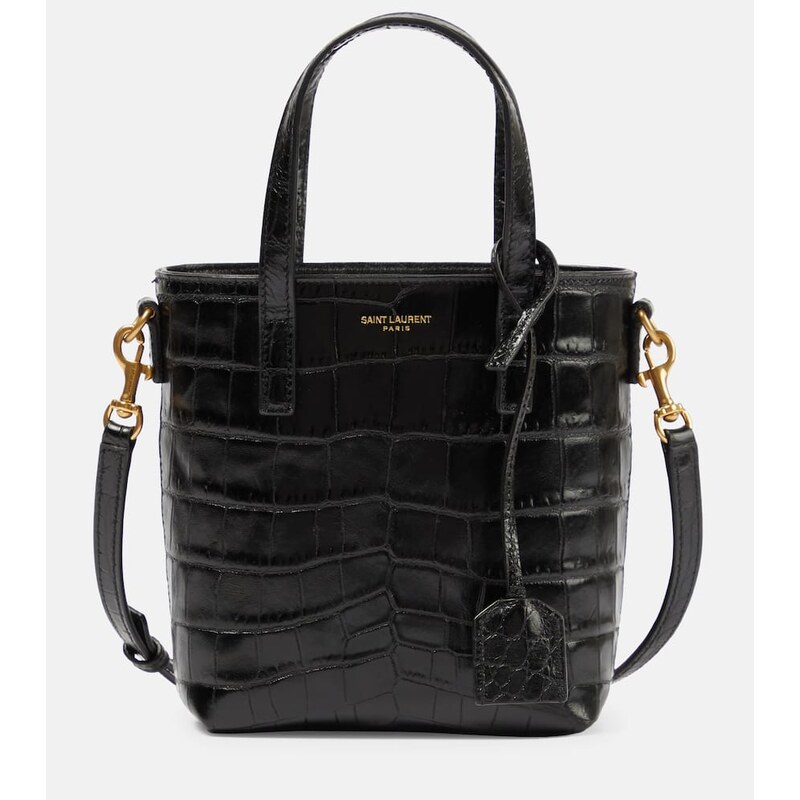 Saint Laurent Toy Shopping N/S leather tote bag