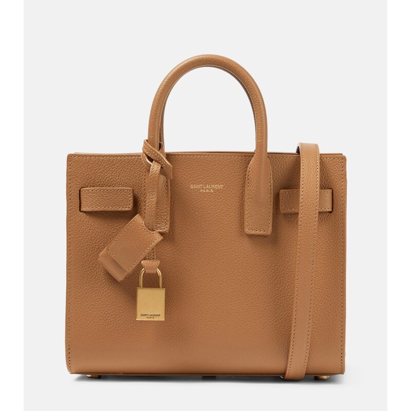 Saint Laurent Sac De Jour Nano leather tote