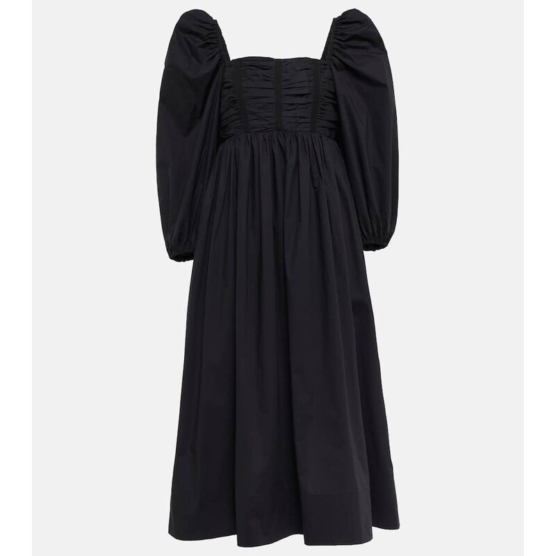 Ulla Johnson Lelani cotton poplin midi dress